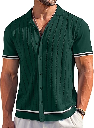 Vintage Knit Polo Charm